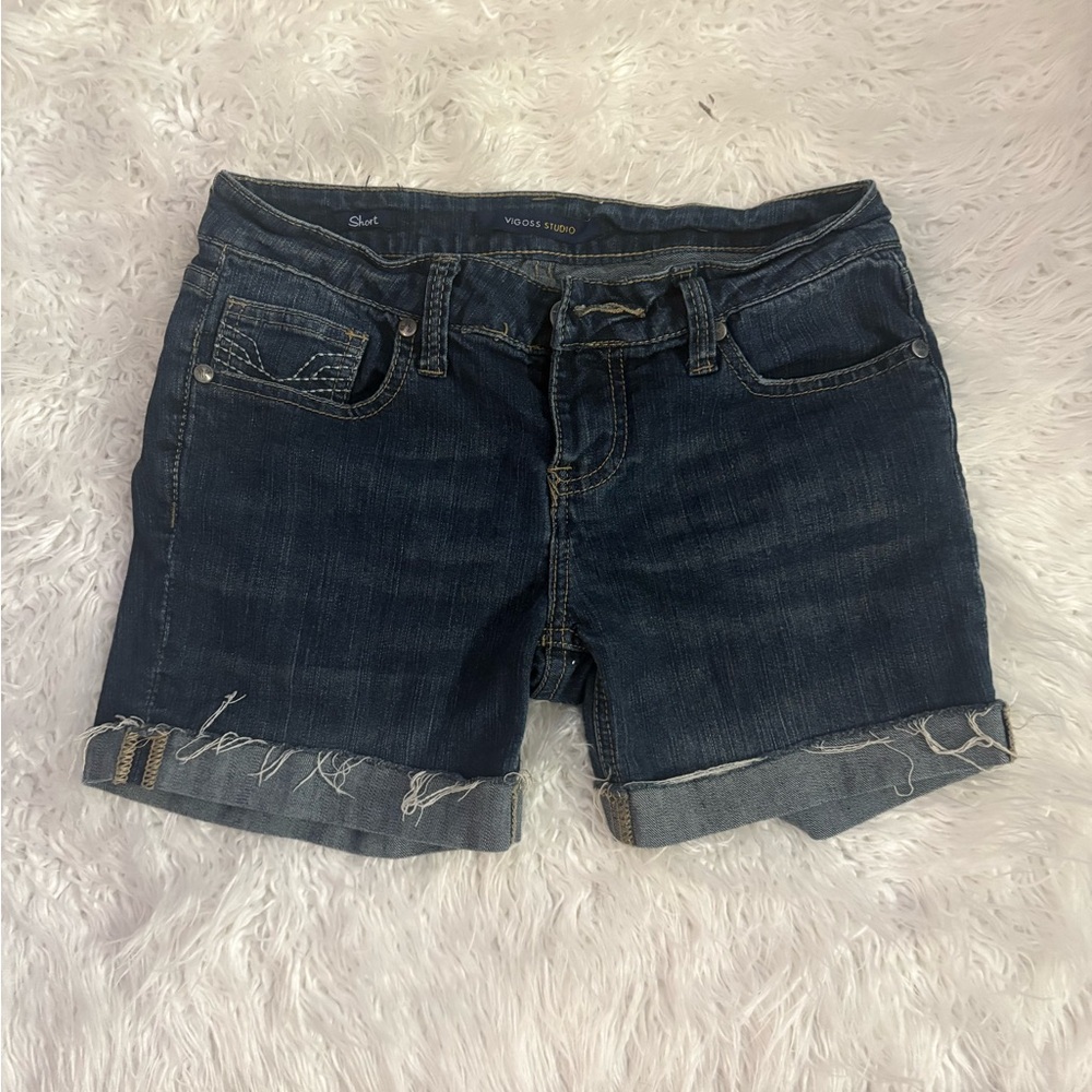 Vigoss Dark Blue Jean Shorts